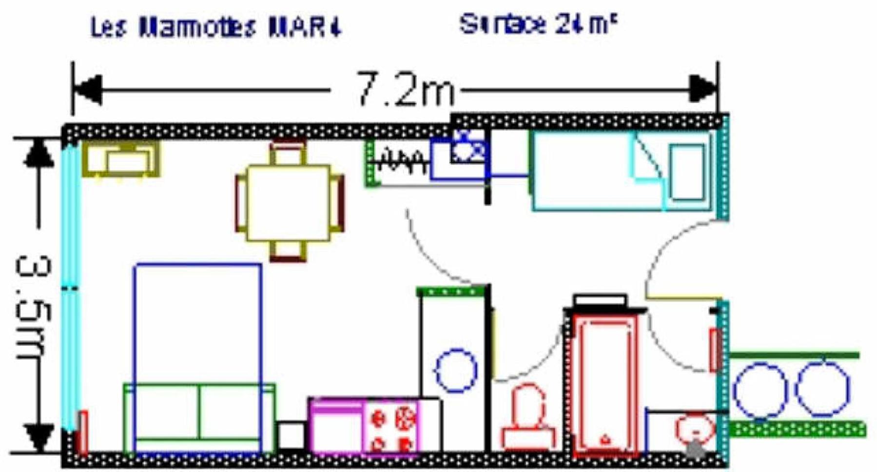 Residence Marmottes - Studio Pour 4 Personnes Mae-9004 Gourette Exterior foto